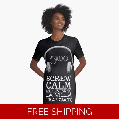 Le Studio Graphic T-Shirt Dress La Villa